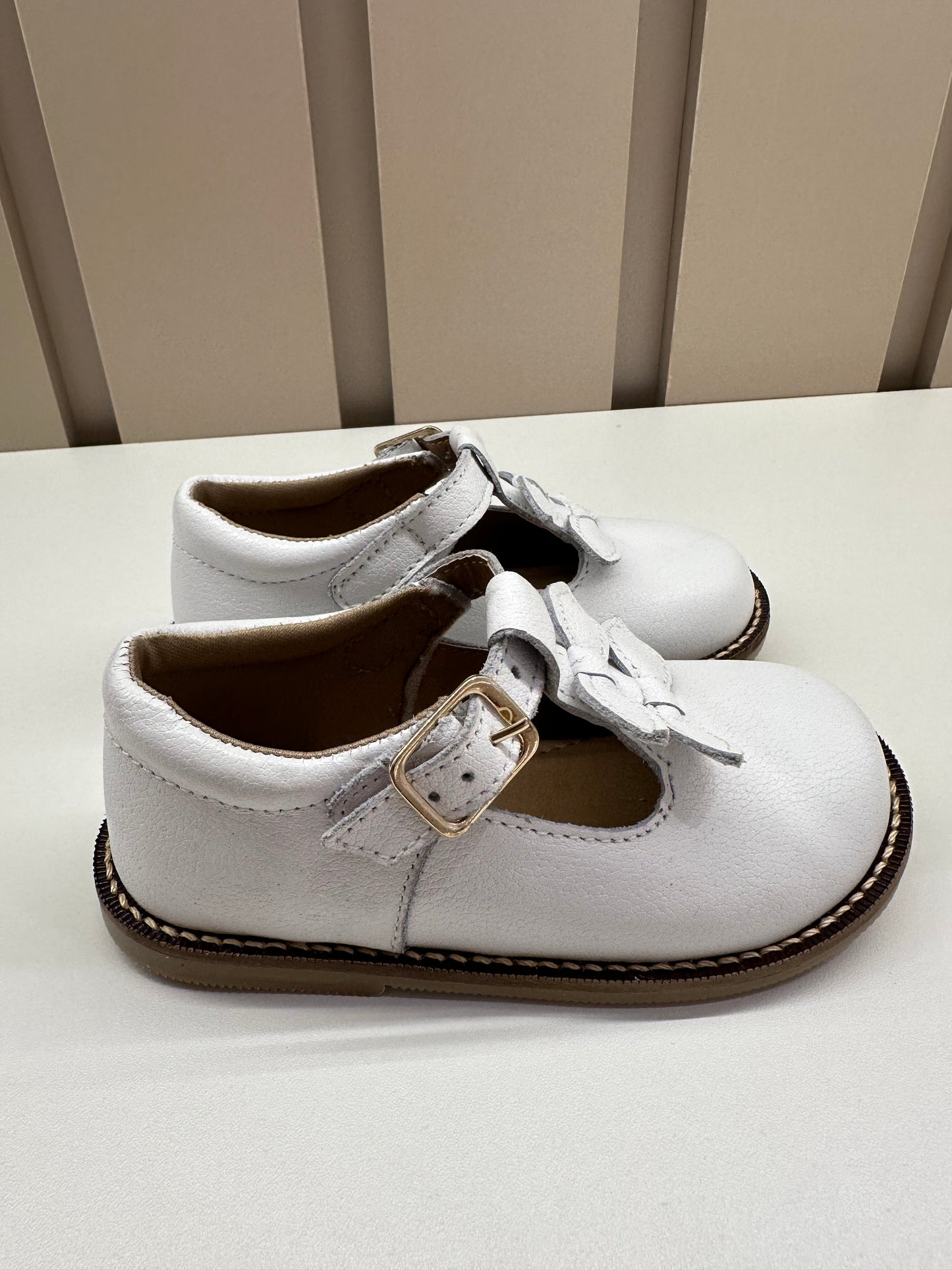 Sapato Infantil Couro Daminha Ingrid Branco - Gracia