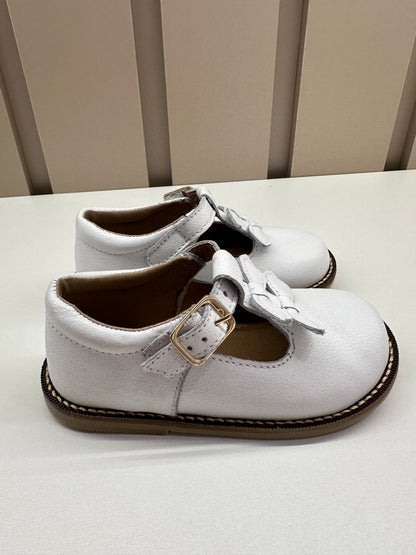Sapato Infantil Couro Daminha Ingrid Branco - Gracia