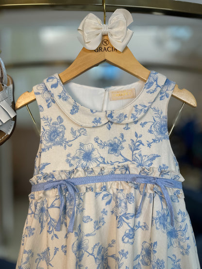 Vestido Infantil Du Jour Azul - Charpey