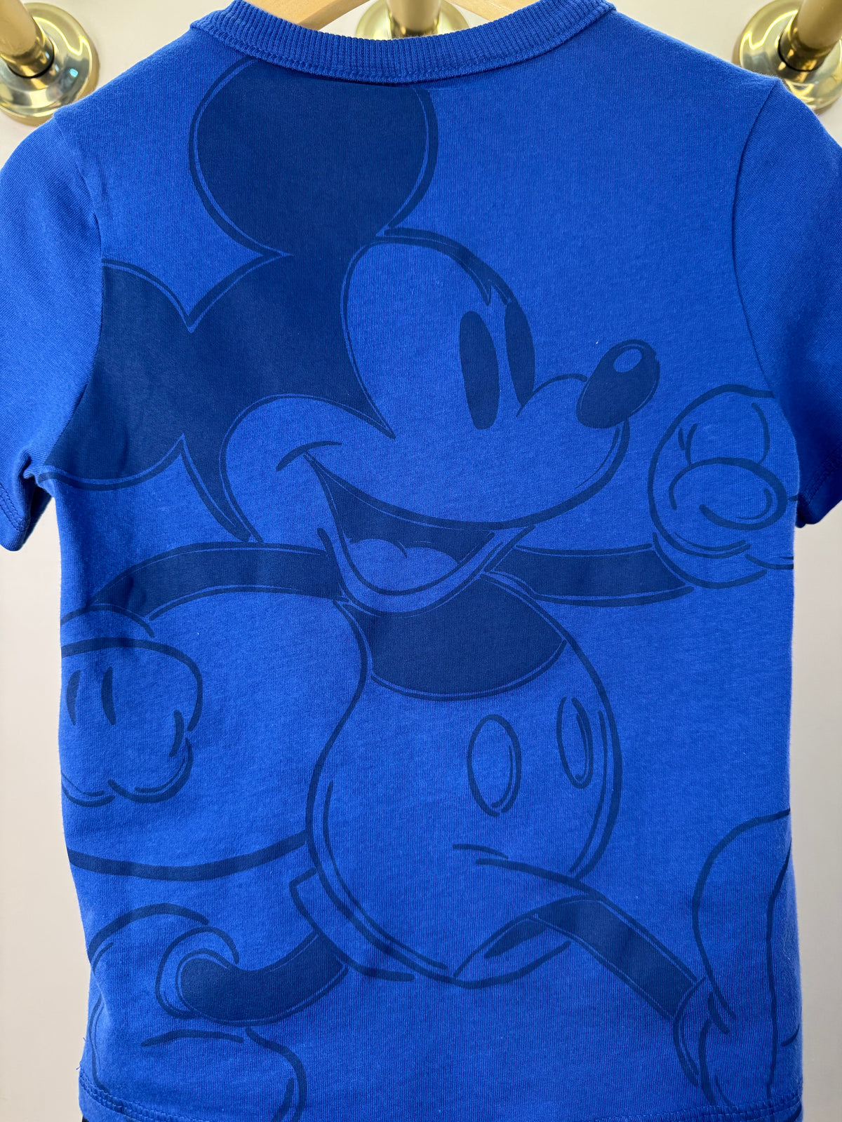 Conjunto Infantil T - Shirt Estampa Mickey Mouse e Bermuda Preta - Youccie