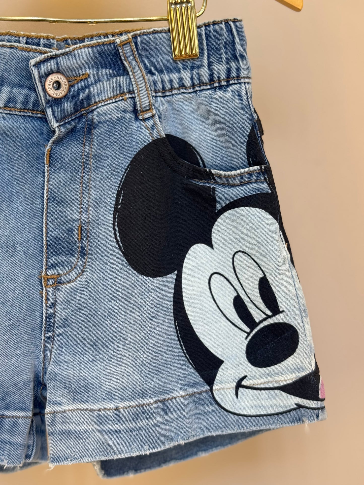 Shorts Infantil Minnie & Mickey Disney - Animê
