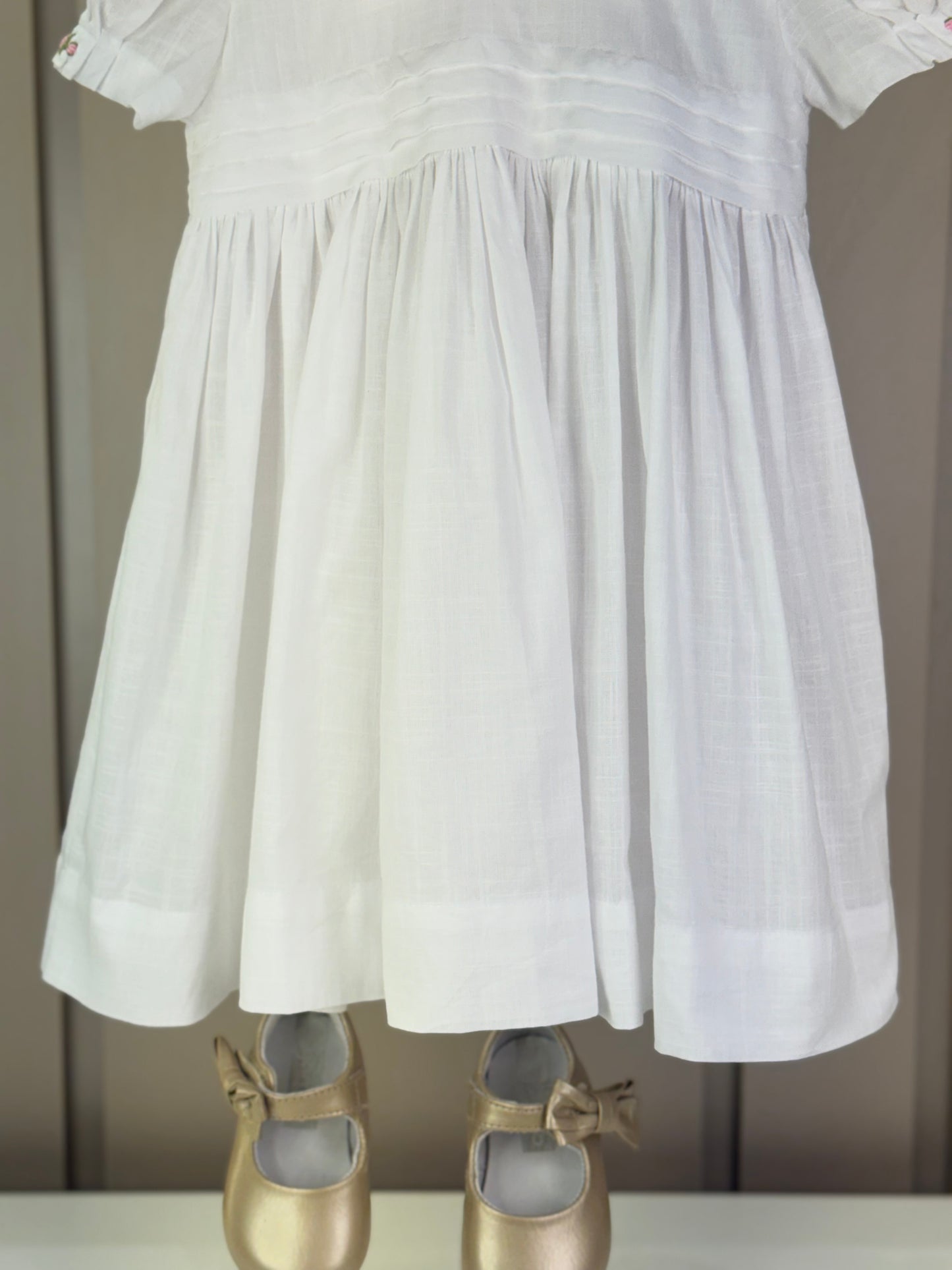 Vestido Bebê Daniela Branco - Gracia