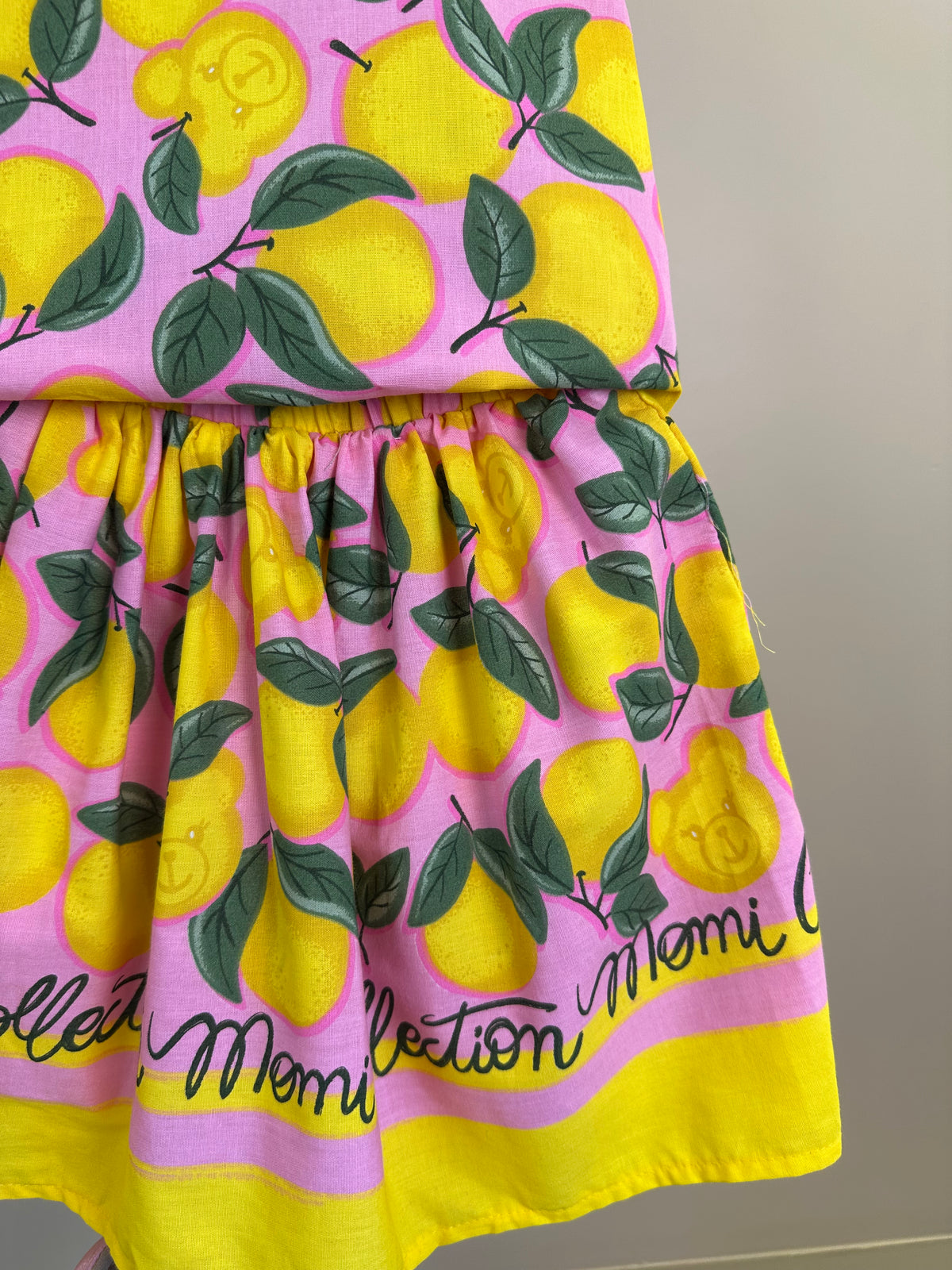 Conjunto Infantil Blusa e Saia Estampa Fruit Bear - Momi