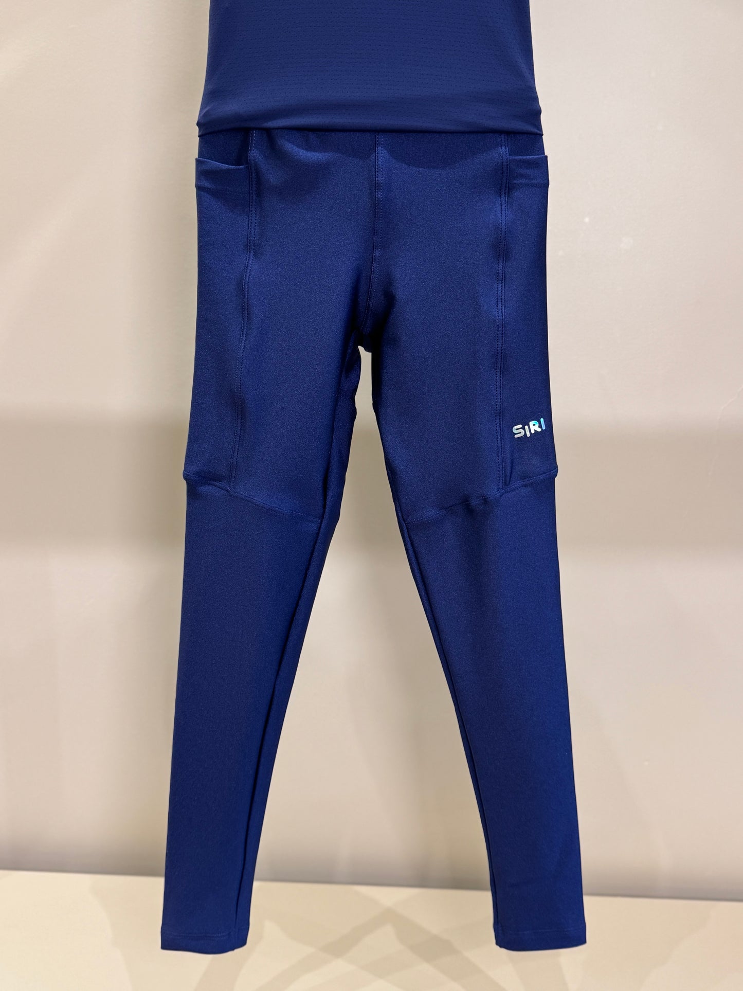 Conjunto Infantil Blusa Maria New Trip Marinho e Legging Fuseau Soraia Trilobal Marinho - Siri Sport