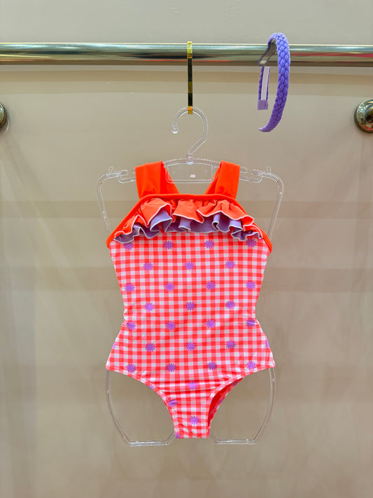 Maiô Infantil Letícia Est. Piquenique - Siri Kids