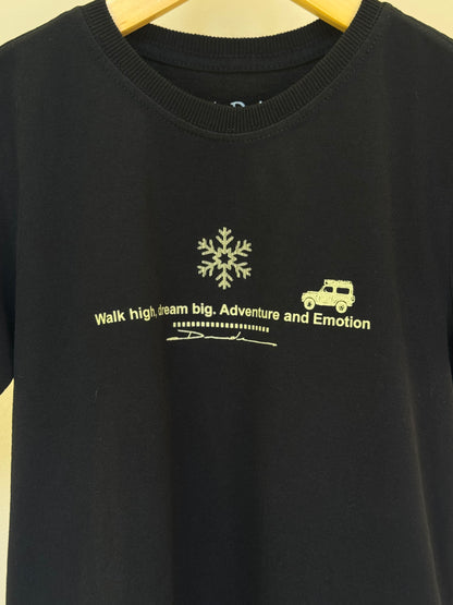 Camiseta Infantil Algodão Walk High - Dudes