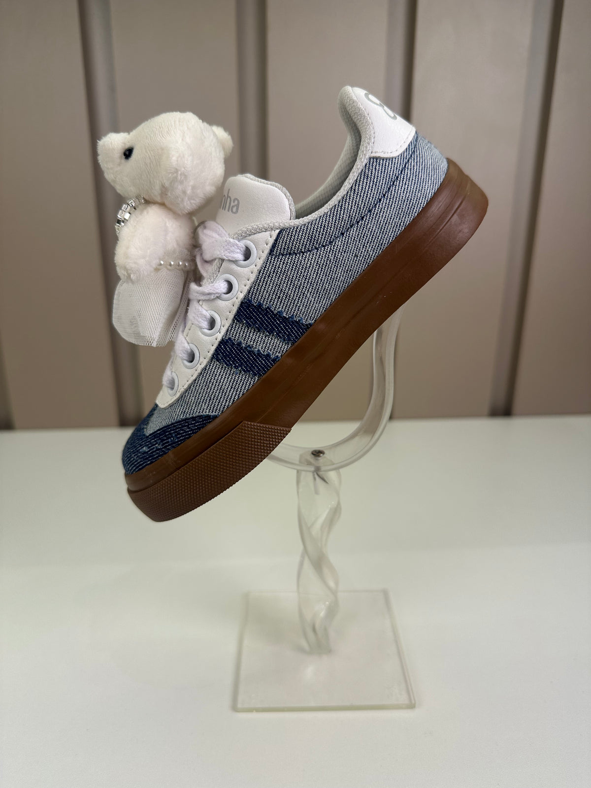 Tênis Infantil Casual Jeans Ursinha - Luluzinha