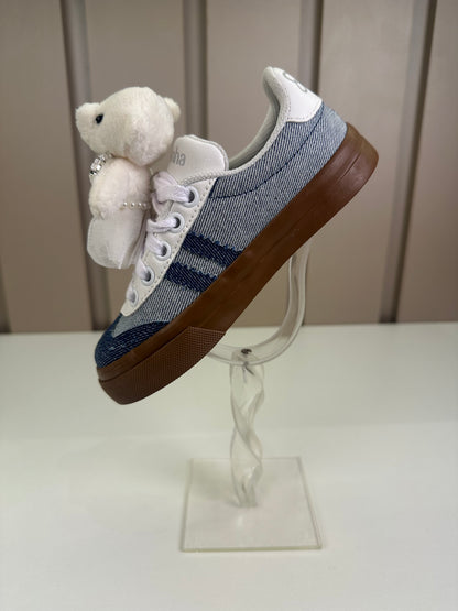 Tênis Infantil Casual Jeans Ursinha - Luluzinha