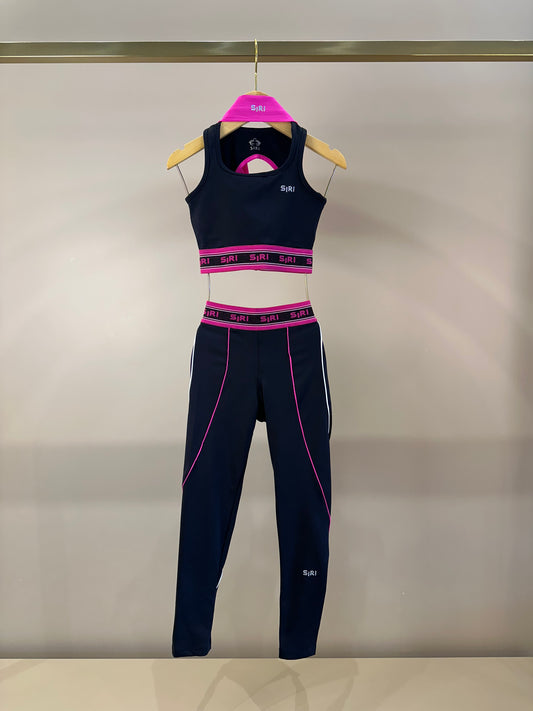 Conjunto Infantil Top Lara Maxxi e Legging Fuseau Lara Maxxi Diversão - Siri Sport