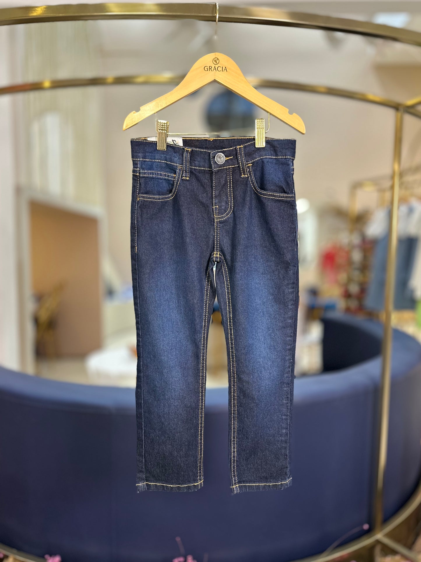 Calça Jeans Infantil Indigo Blue - Reserva Mini