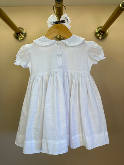 Vestido Bebê Daniela Branco - Gracia