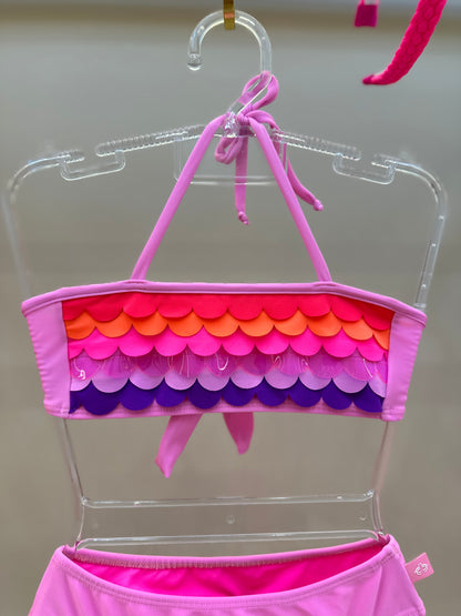 Biquíni Infantil Faixinha Rafaela Laser Catfish - Siri Kids