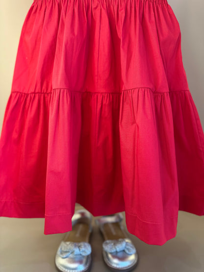 Vestido Infantil Malha Franzida Casual - Animê