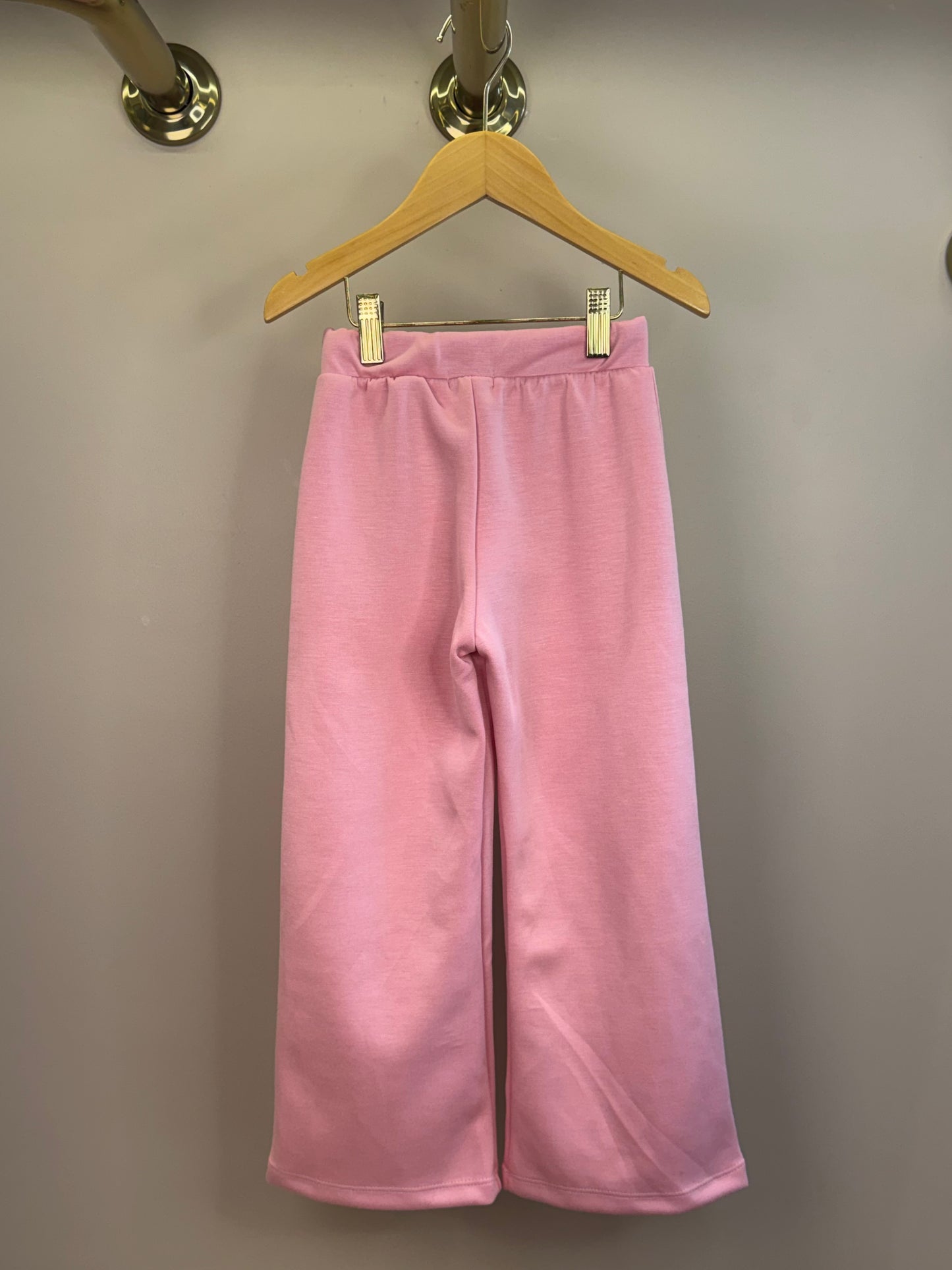 Calça Infantil Wide Leg Tecnonew Rosa - Infanti