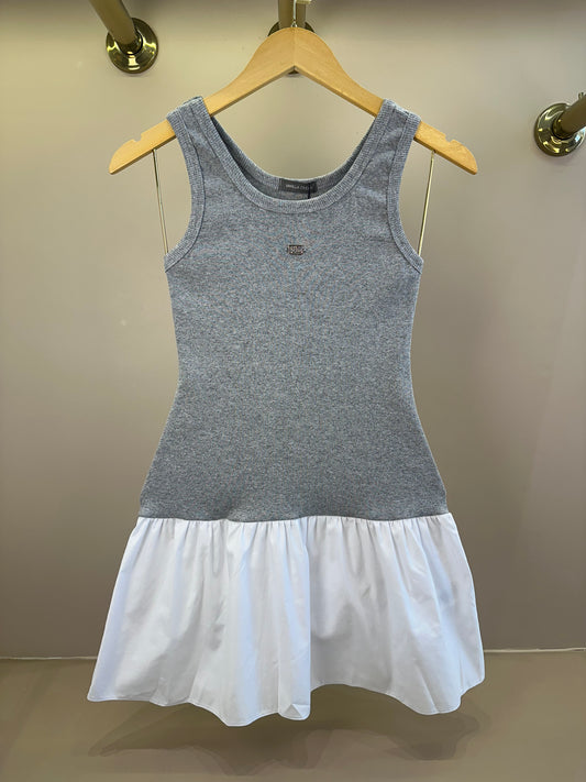 Vestido Teen Biocolor Saia Branca - Vanilla Cream