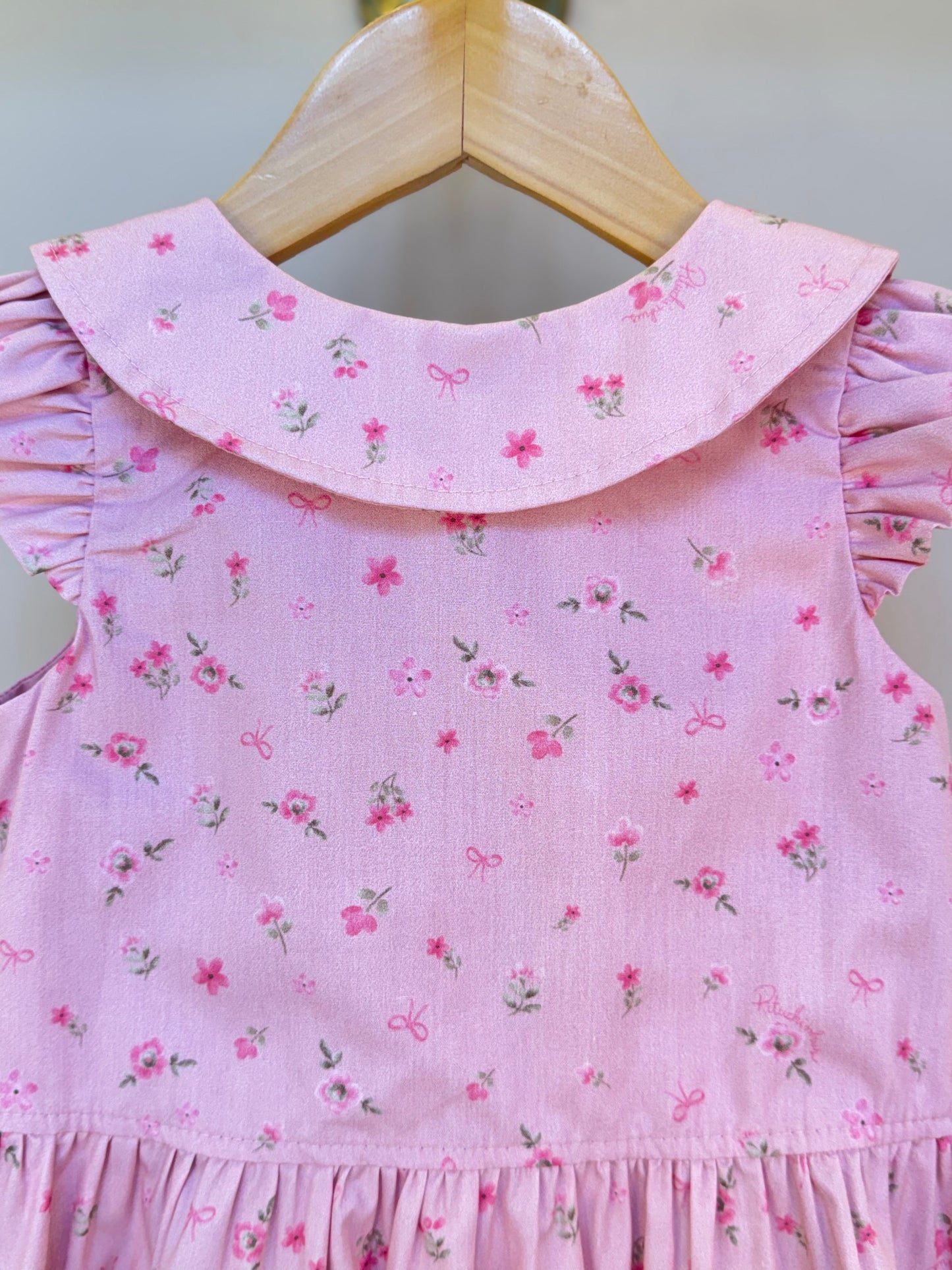 Blusa Infantil Peplum Mini Flores - Pituchinhus