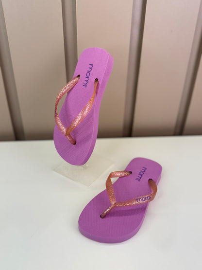 Chinelo Infantil Flip Roxo - Momi