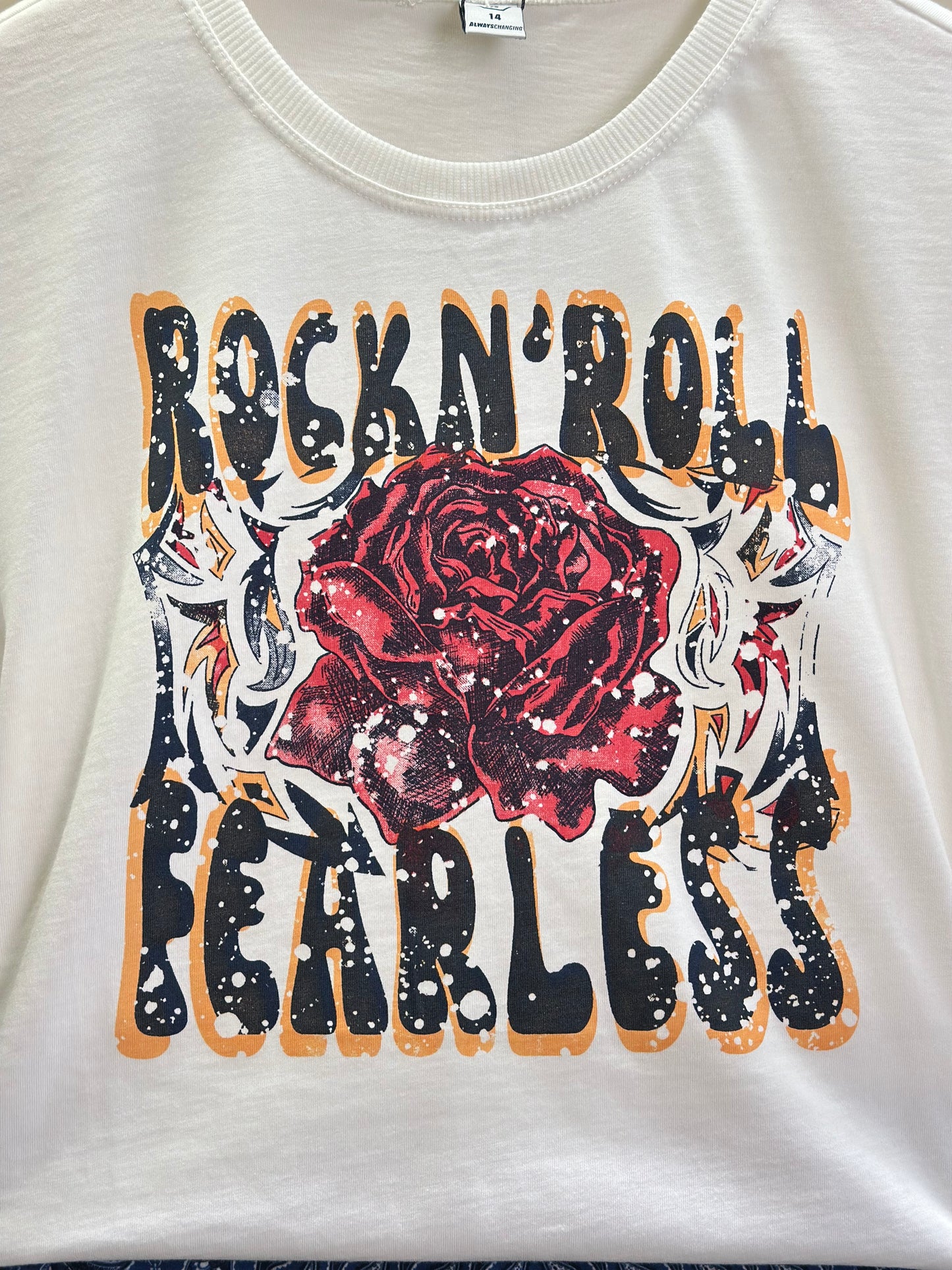 Conjunto Teen Camiseta Over e Saia Balonê Paisley Jeans - Two In