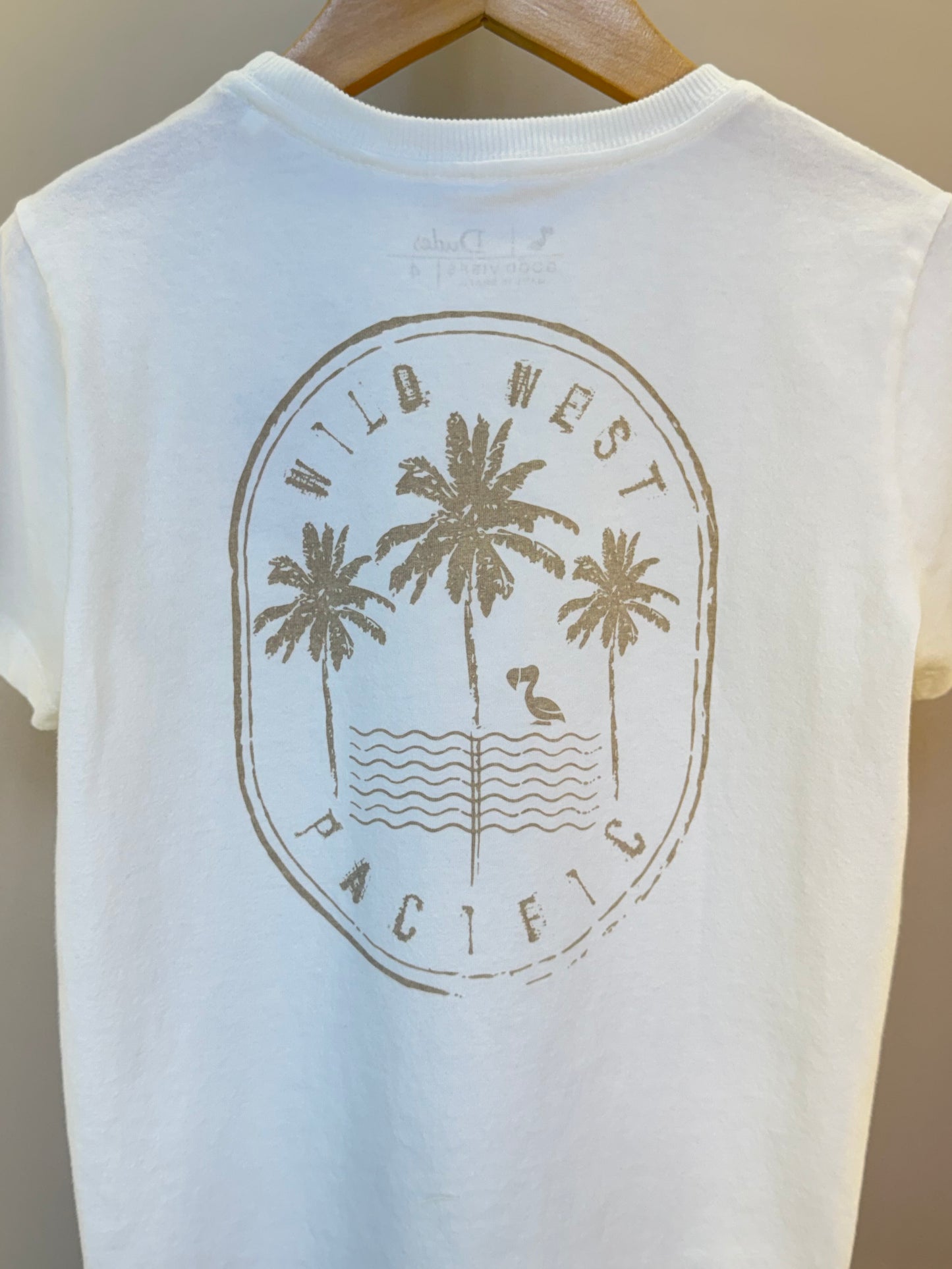 Camiseta Infantil Algodão Coqueiros - Dudes