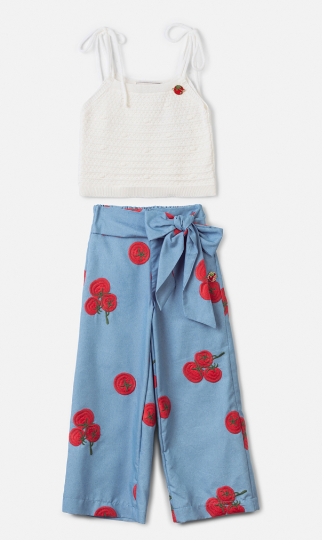 Conjunto Infantil Blusa e Calça Tomate - Animê
