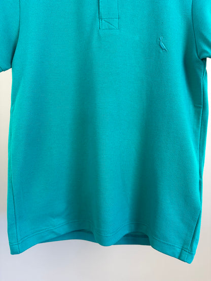 Polo Infantil Piquet Basica Verde Menta - Reserva Mini