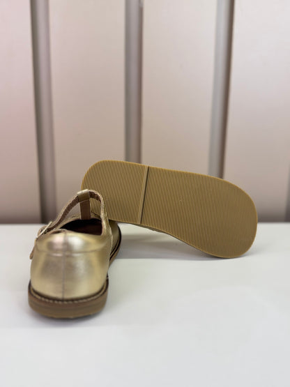 Sapato Infantil Antônia Dourado - Gracia