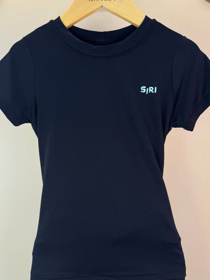 Conjunto Infantil Blusa Maria New Trip e Bermuda Eloisa Trilobal Básico Preto - Siri Sport