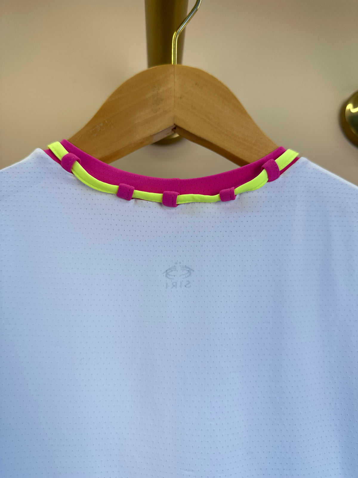 Conjunto Infantil Cropped Fernanda Dry e Saia Fernanda Dry Badminton Branco - Siri Sport