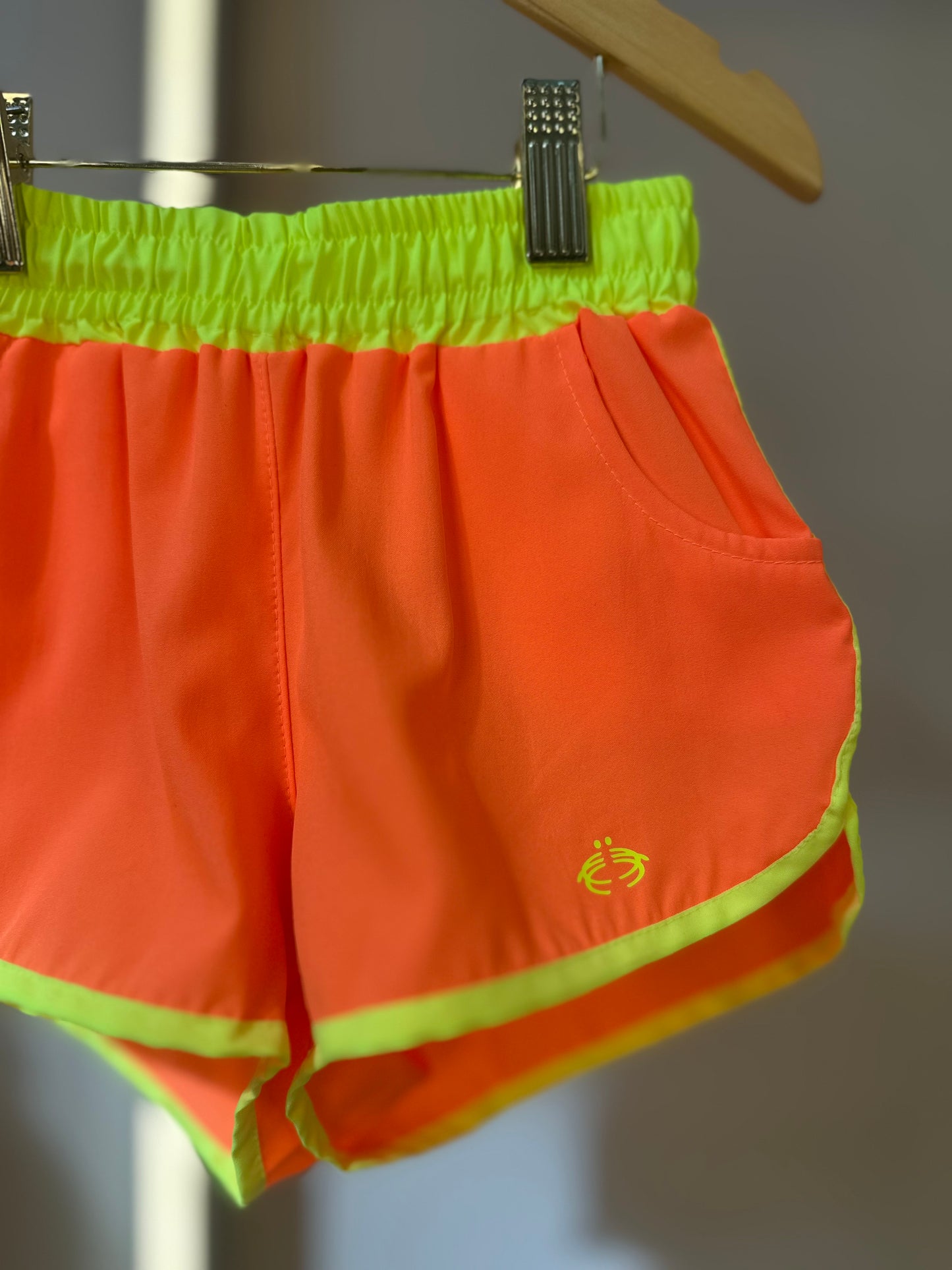 Shorts Infantil Letícia Laranja - Siri Kids