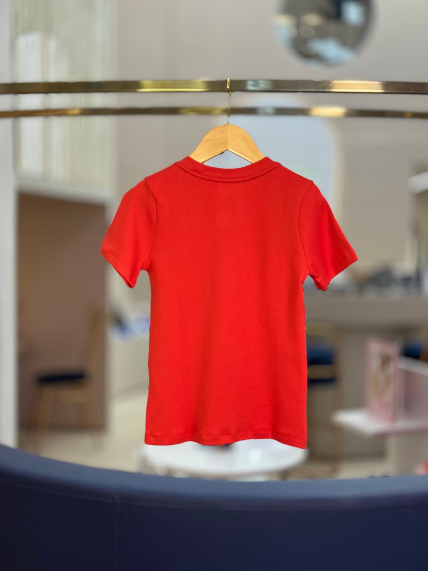 Camiseta Infantil Suedine Vermelha - Charpey