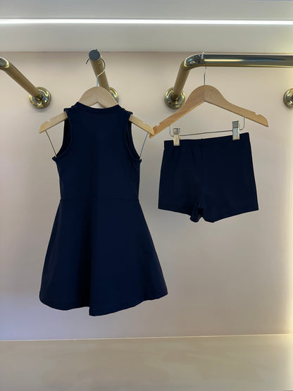 Vestido Infantil Beatriz Básico Preto - Siri Sport