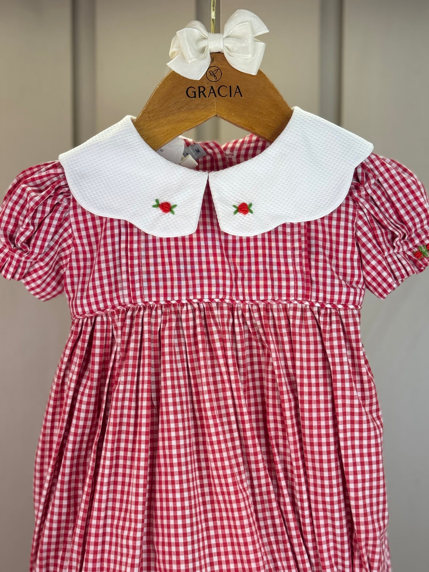 Pimpão Bebê Clássico Algodão Bella Vermelho - Gracia