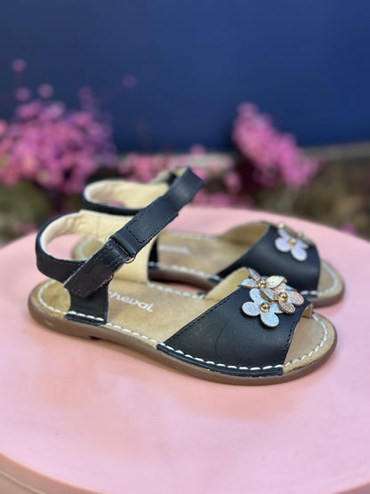 Sandália Infantil Jardim Noir - Petit Cheval