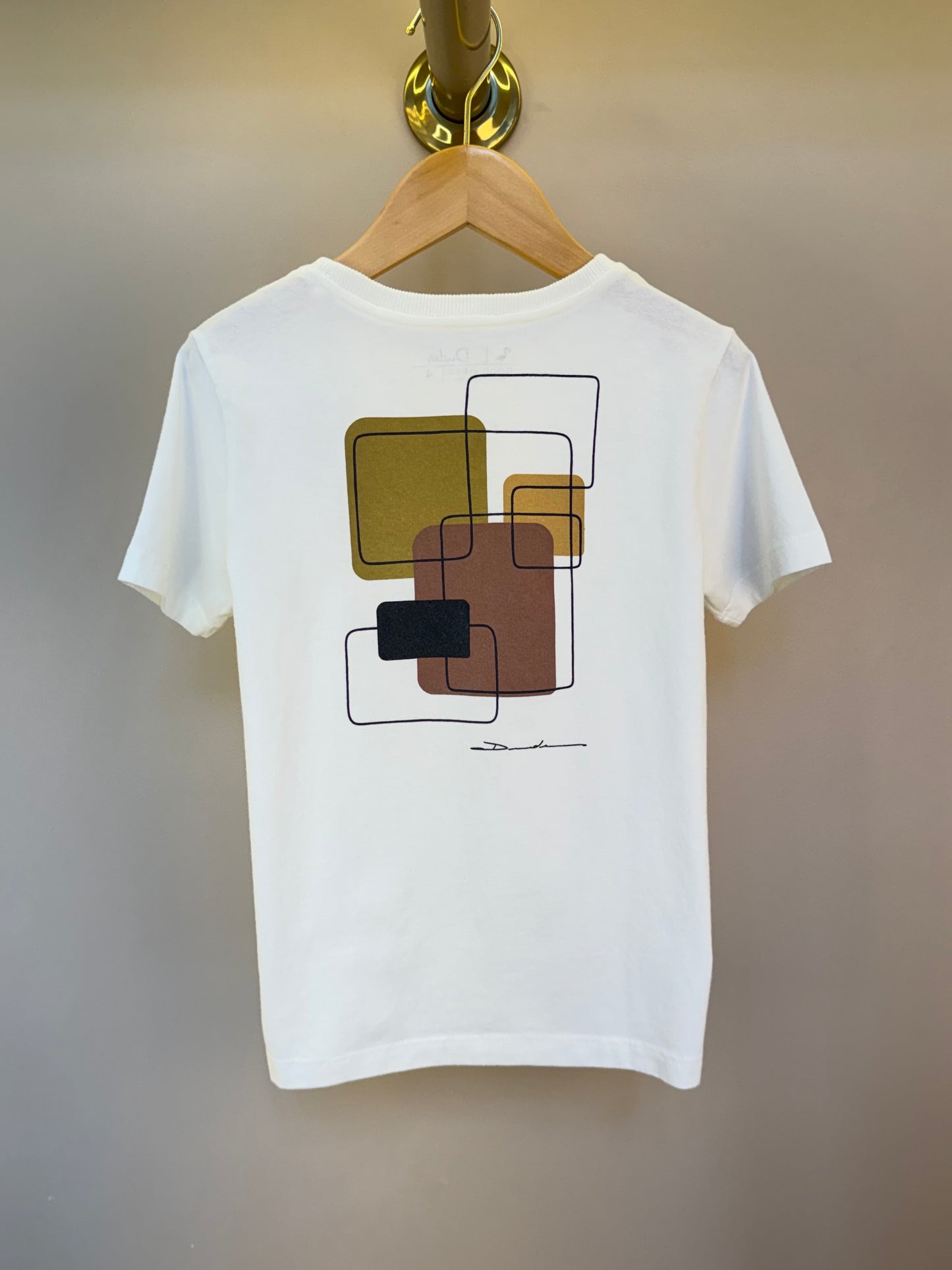 Camiseta Infantil Algodão Abstrata - Dudes