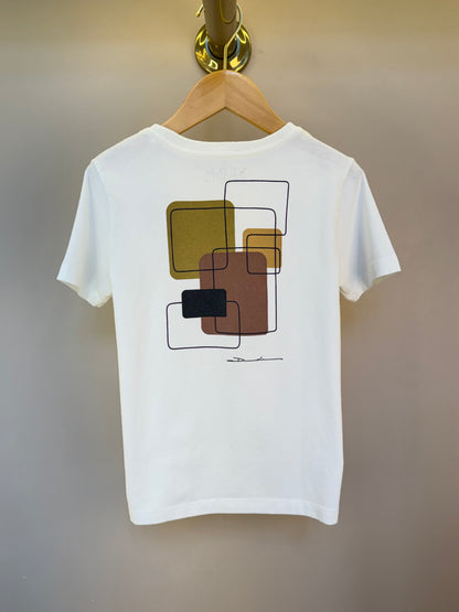 Camiseta Infantil Algodão Abstrata - Dudes