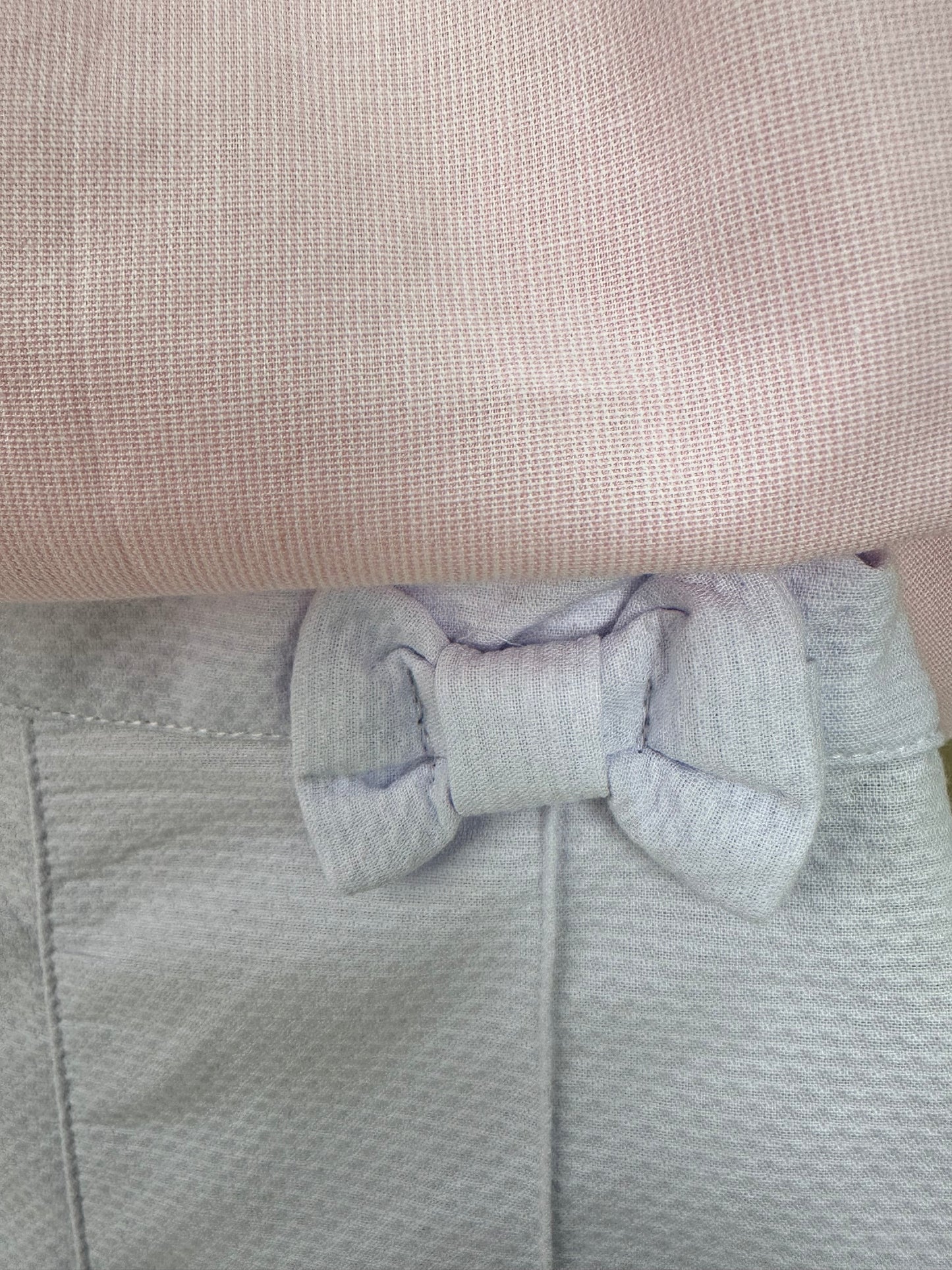 Bata Bebê com Culote Rosa Rendas Brancas e Bordados - Roana