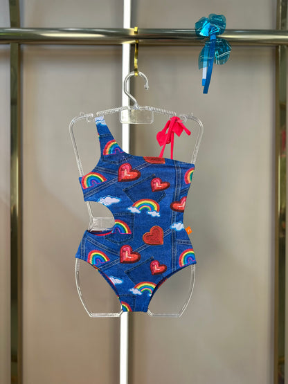 Maiô Infantil Laura Siri Lover - Siri Kids