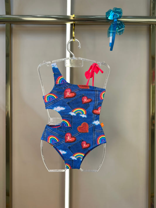 Maiô Infantil Laura Siri Lover - Siri Kids