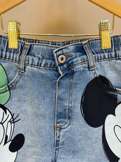 Shorts Infantil Minnie & Mickey Disney - Animê
