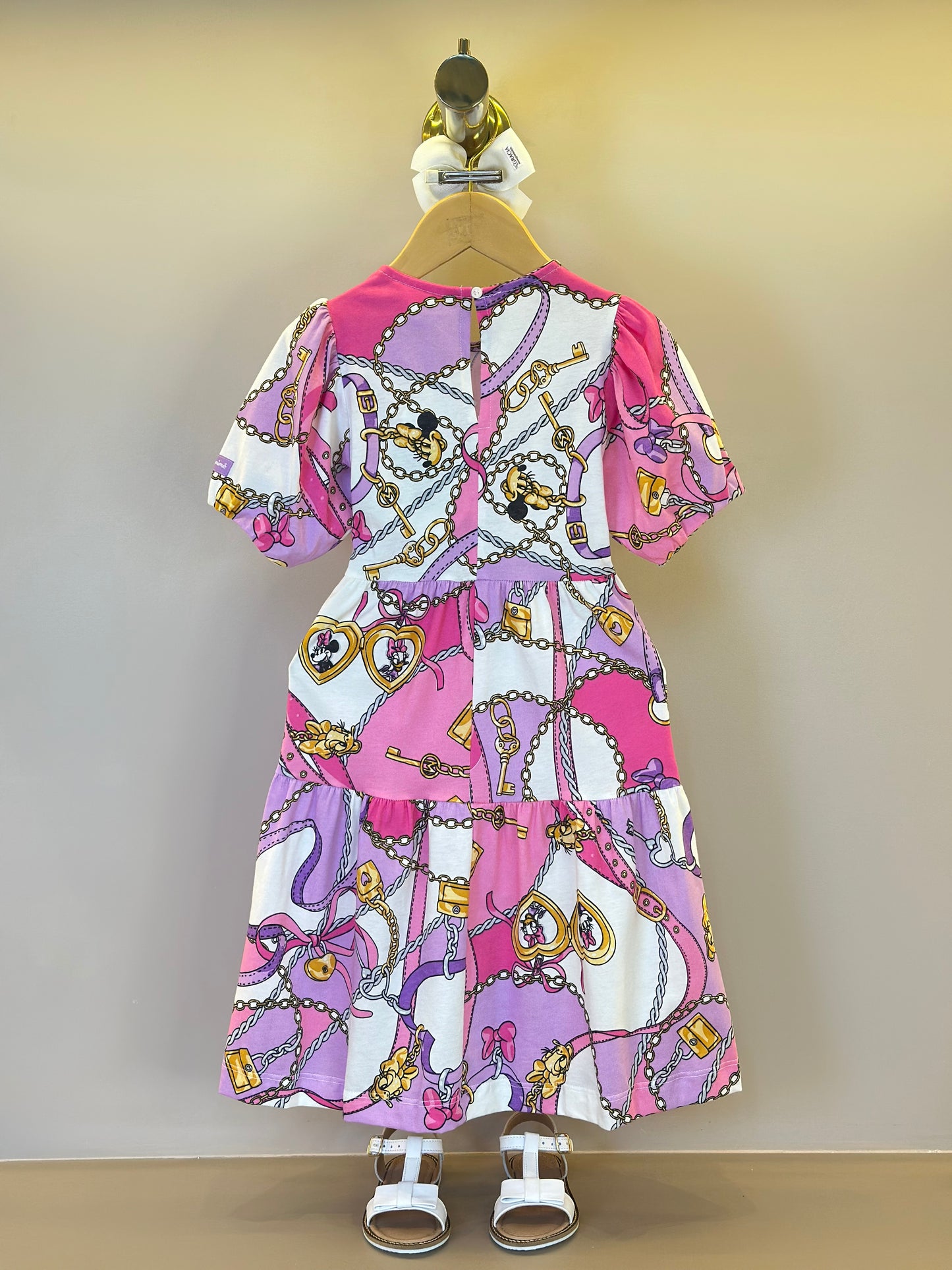 Vestido Infantil Memórias Disney - Animê