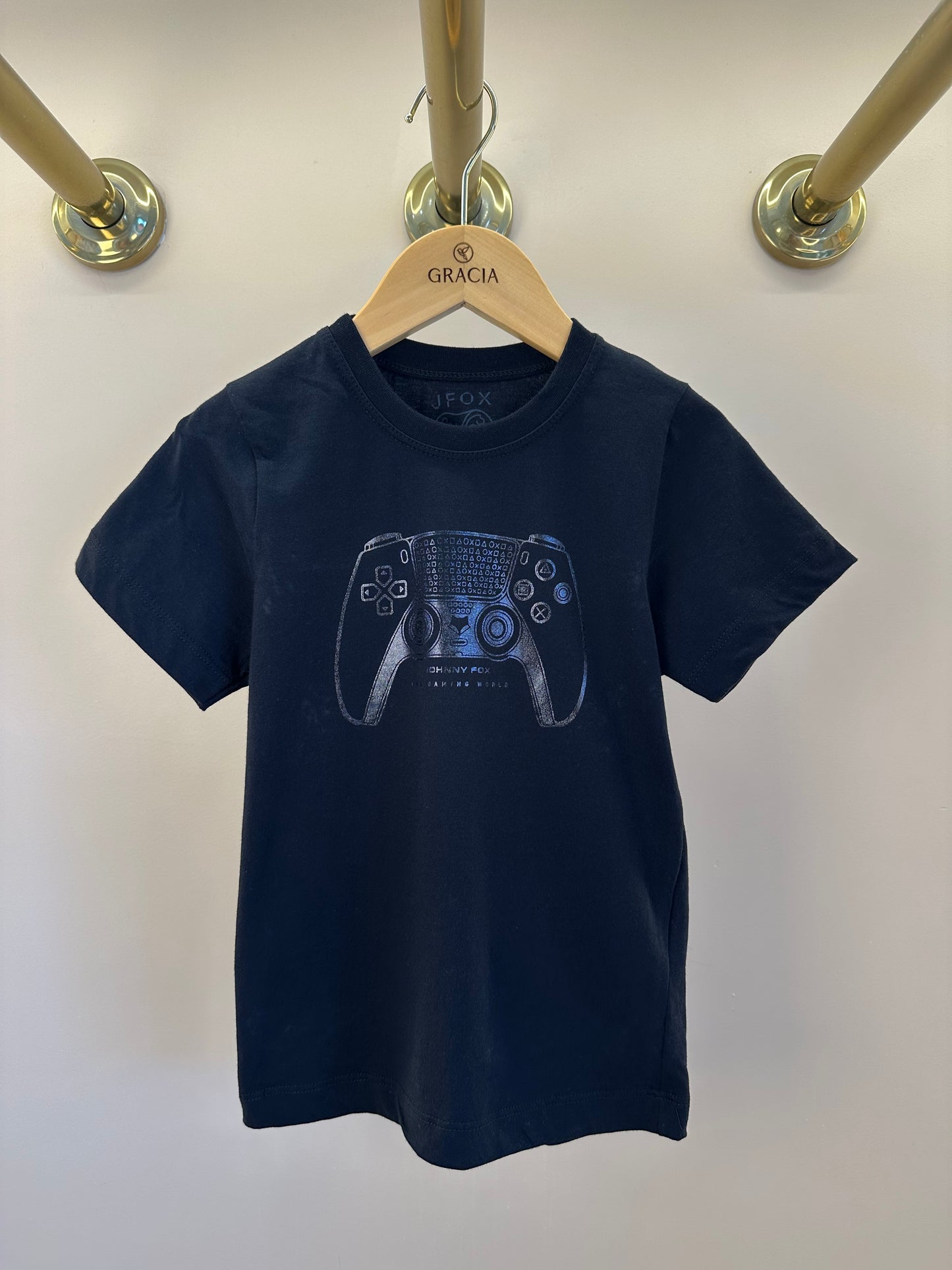 Camiseta Infantil Game Control - Little Johnny