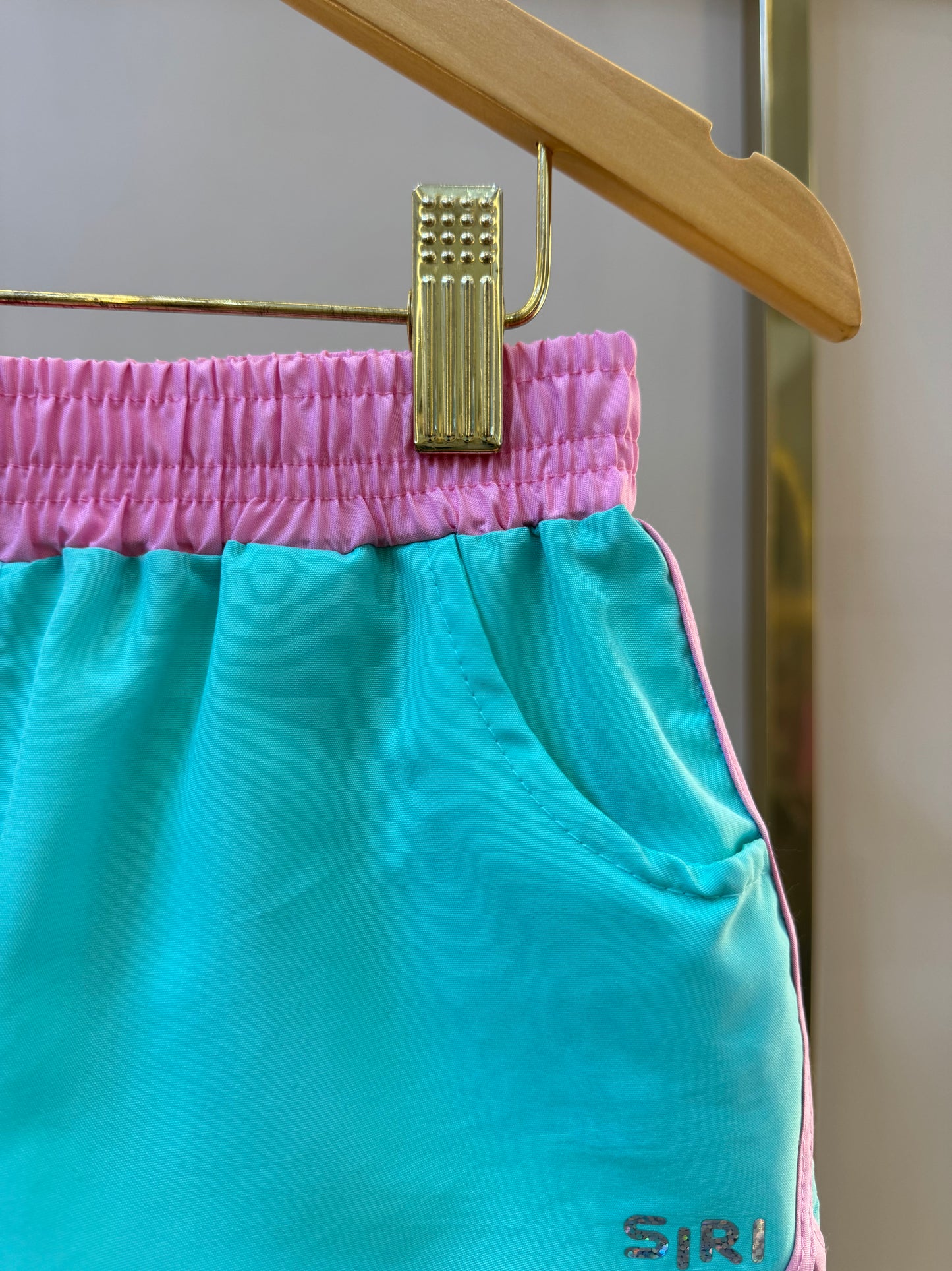 Shorts Infantil Letícia Verde Claro - Siri Kids