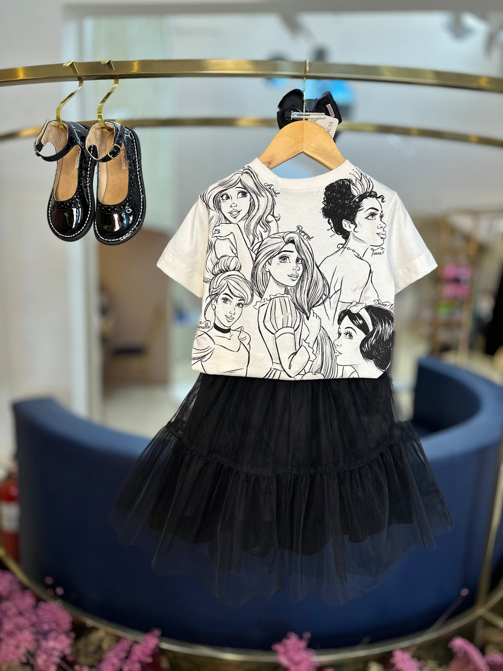 Blusa Infantil Princesas da Disney - Animê