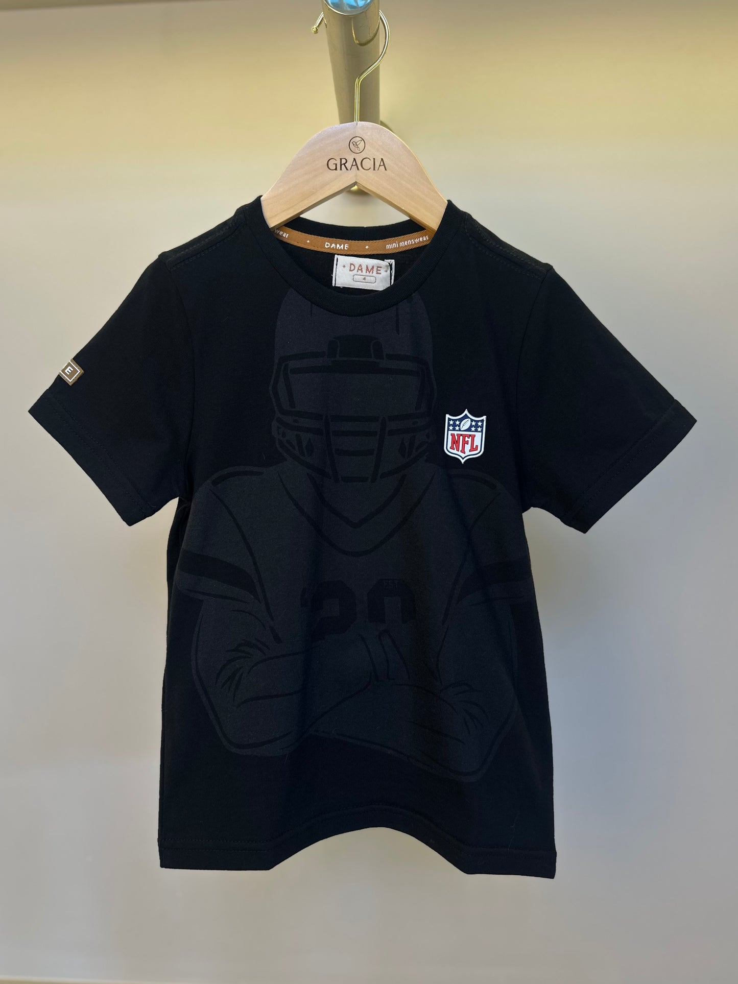 Camiseta Infantil Algodão Jogador NFL - Dame