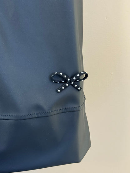 Salopete Infantil Like Leather Preto - Gabriela Aquarela