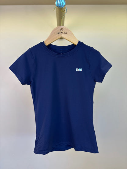 Conjunto Infantil Blusa Maria New Trip e Saia-shorts Larissa New Trip Marinho - Siri Sport