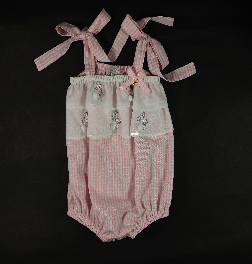 Pimpão Bebê Renda Bordado  - Roana