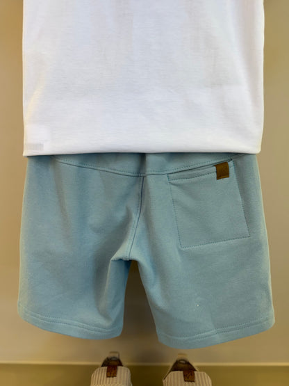 Conjunto Infantil Camiseta Algodão NFL Teddy Torcedores e Bermuda Básica Moletom Algodão Malibu - Dame