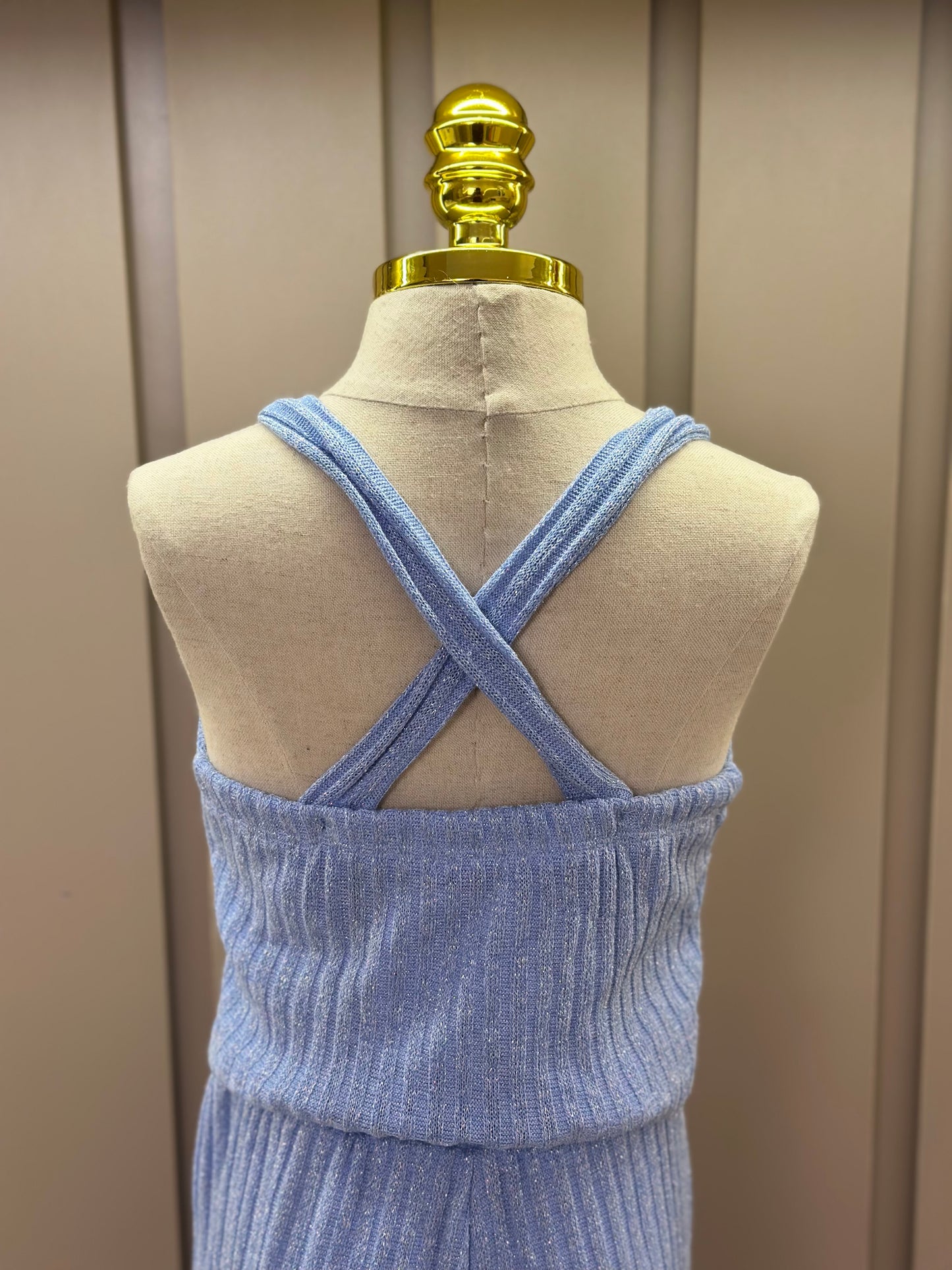 Conjunto Infantil Blusa com Casaco e Calça Azul - Luluzinha