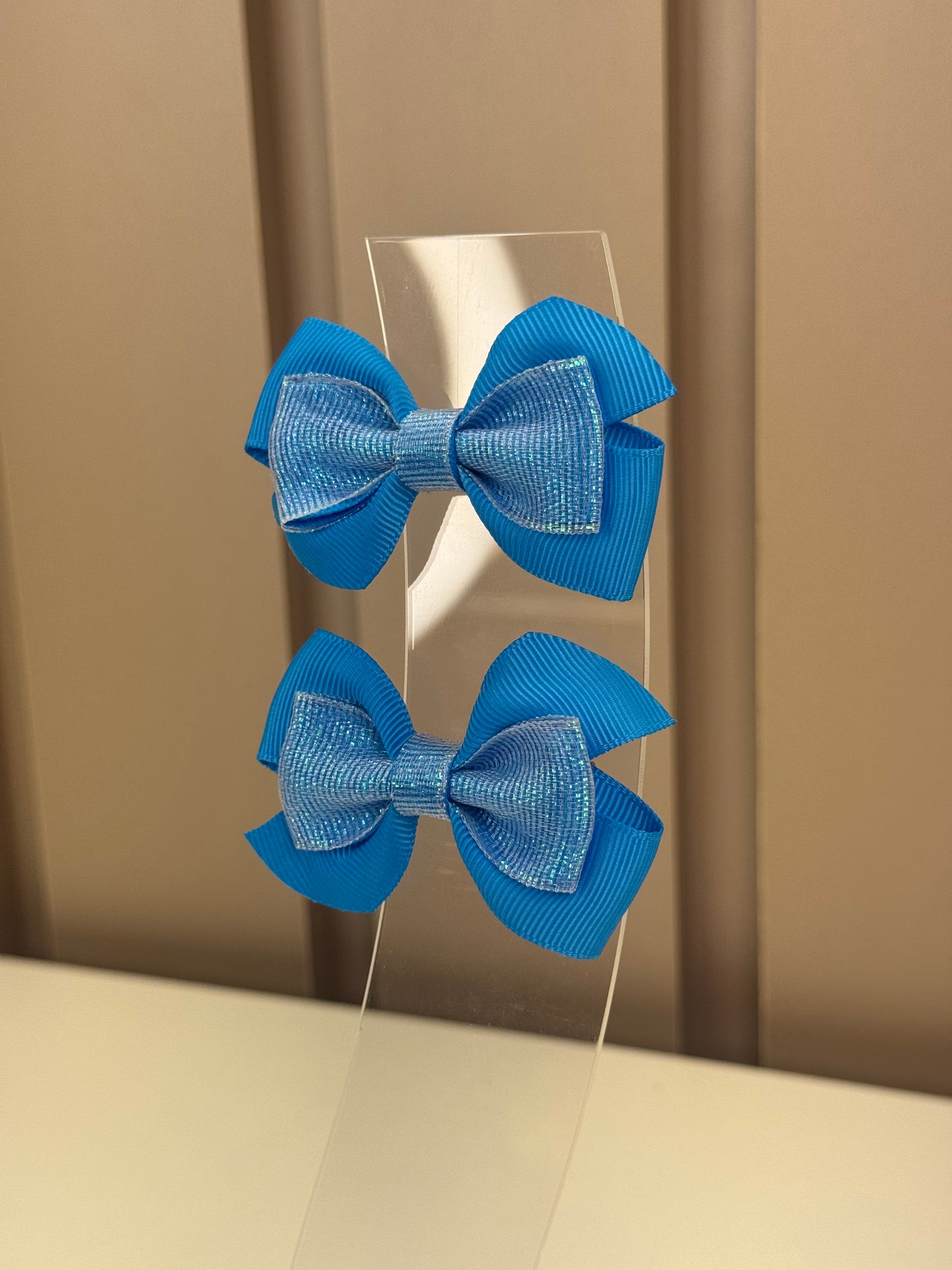 Laço Infantil Special Boreal Azul Celeste Parzinho P - Gracia